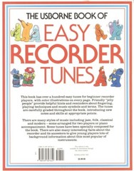 The Usborne Book of EASY RECORDER TUNES – Philip Hawthorn /Jenny Taylor – 1989