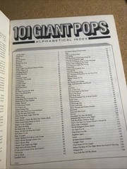 1960’s 1970’s Songbook 100 Giant Pops Piano Guitar Accordion Vibraphone VG Cond