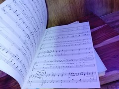 Medley on Heaven SATB Choral Sheet Music Lot 29 Copies Frank Garlock Musical Min