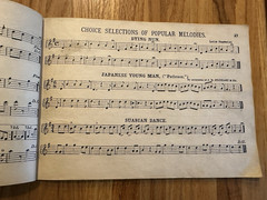 Antique 1910 IDEAL METHOD VIOLIN OPERATIC +MORE Sheet Music Ditson Co SEP WINNER
