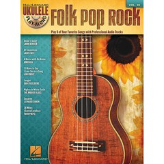 Folk Pop Rock (Ukulele Play-Along Volume 20) Ukulele Play-Along Series with CD