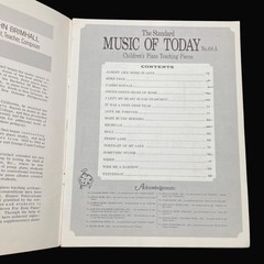 Vtg 1967 Standard MUSIC OF TODAY Childrens Piano Teaching Pieces 68A Brimhall