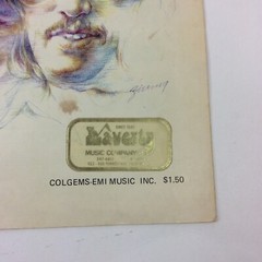 If David Gates Bread on Elektra Records 1971 Sheet Music