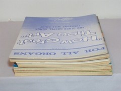 Vtg Lot 10 All Organ Songbooks Hymns Christmas Pop Folk Music Books