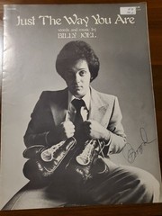 Vintage Piano Sheet Music Billy Joel Just The Way You Are 1978