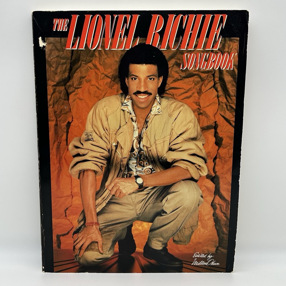The Lionel Richie Songbook 1984 [First Print] Cherry Lane, Photos, Sheet Music