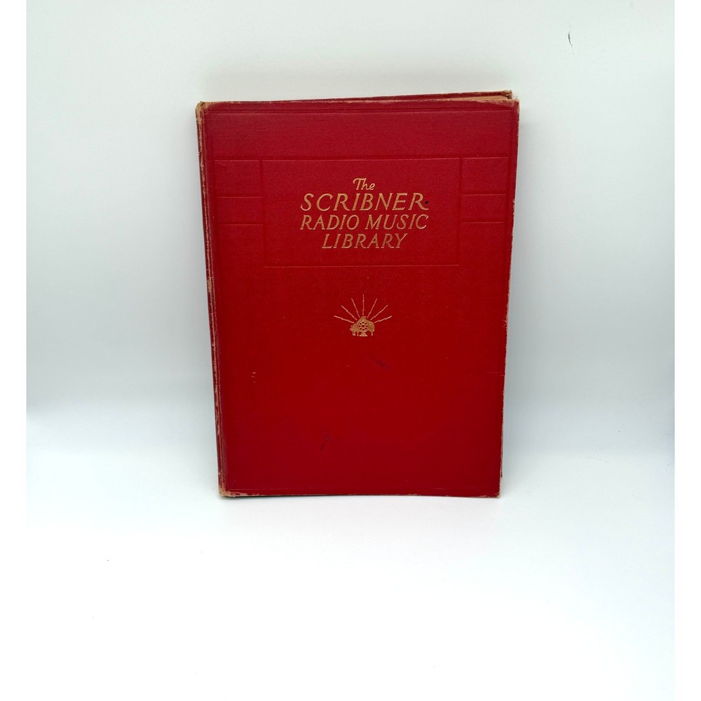 1931 Scribner Radio Music Library Vol IV Grand Opera Piano Hardcover Vintage
