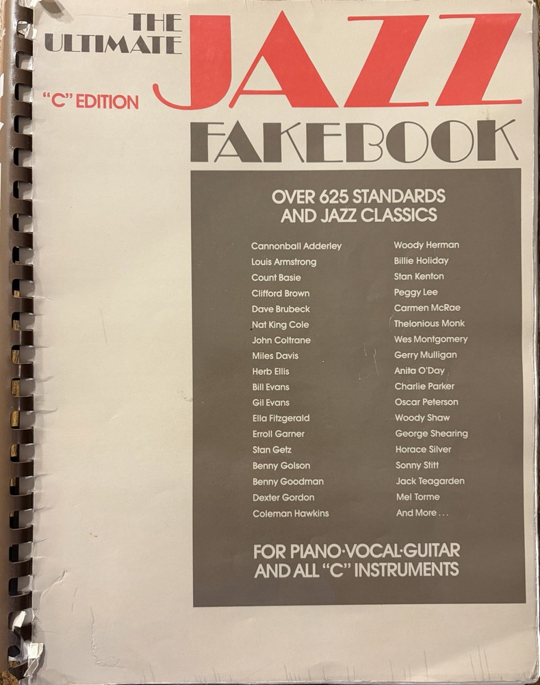 Ultimate Jazz Fake Book C Edition 625 Jazz Standards Spiral Bound Hal Leonard