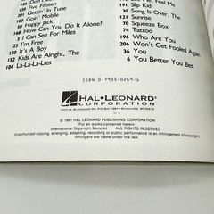 Music Book: The Who Anthology, piano vocal guitar Hal Leonard 44 Songs! All Hits