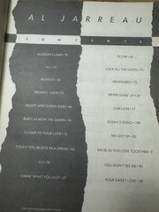 Al Jarreau, Songbook, 1982