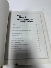 THE HANK WILLIAMS, JR. SONG ALBUM CHARLES HANSEN MUSIC & BOOKS