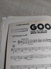 Good-bye Blues Full Score Vintage 8 Instruments Orchestra Robbins Modern Rhythm