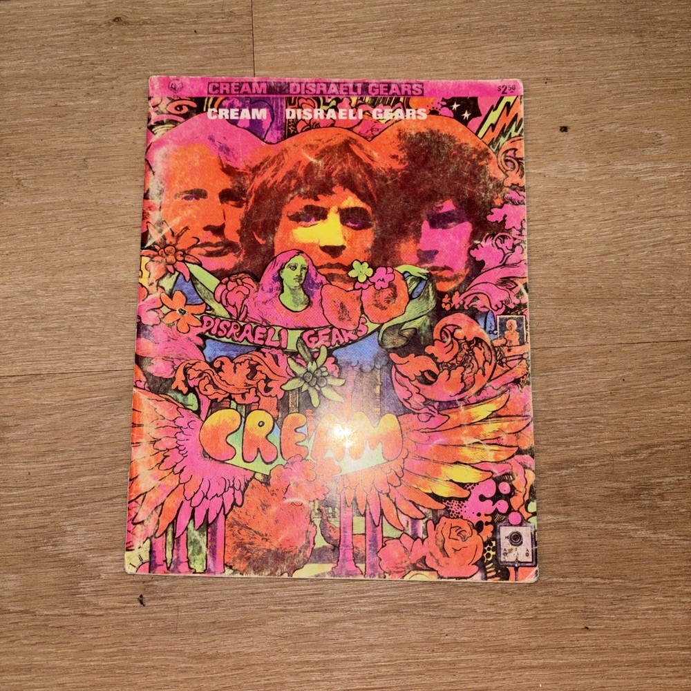 Disraeli Gears – Cream – Sheet Music Songbook Lyrics Chords