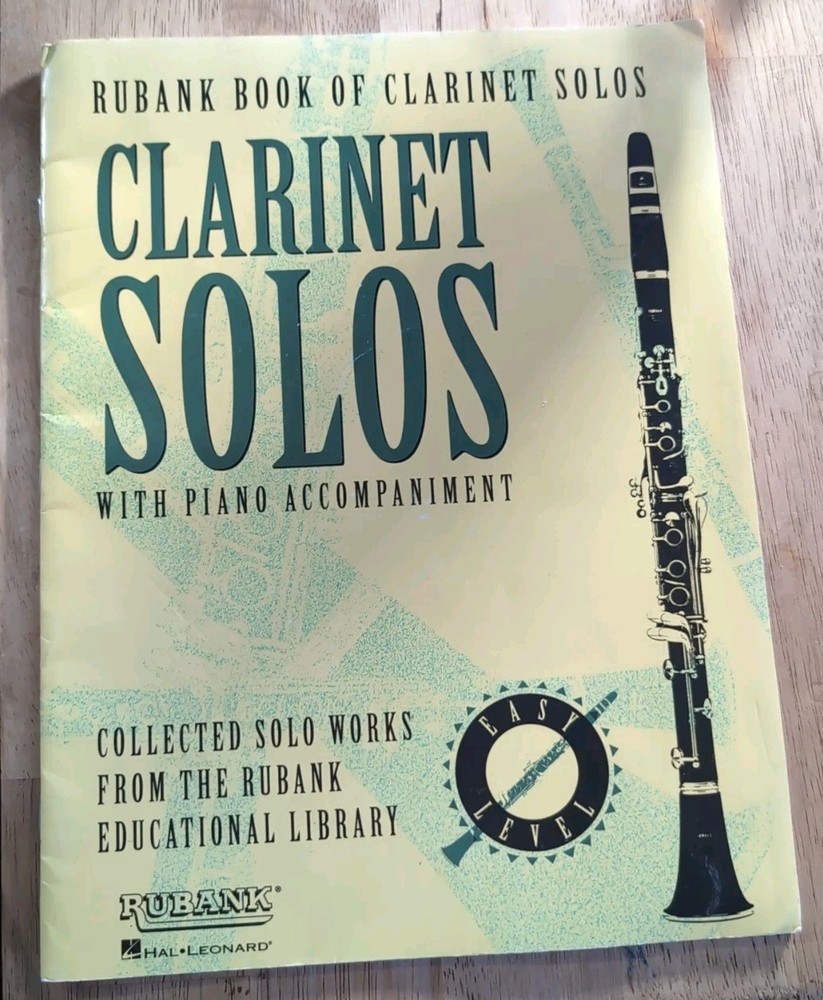 Rubank Book of Clarinet Solos – Intermediate Level Softcover Media Online