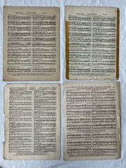 Lot of 41 Vintage/Antique Sheet Music for PIANO – WALTZES (1890s-1940s)
