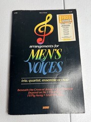 Vtg Arrangements For Mens & Womens Voices By Word Music Piano Song Book 1982