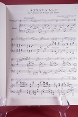 Braham&rsquo;s Sonata F Minor Opus 120 E Flat Major Viola Piano Lot of 2 PB Books IMC