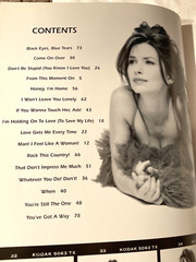 SHANIA TWAIN Come on Over Piano/Vocal Music Book 80 Pages