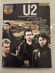 U2 Guitar Play-Along Vol 121 Tab Sheet Music Lyrics Rock Songs Book Online Audio