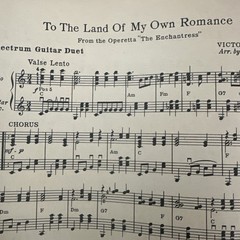 Witmark Folio #1 Victor Herbert Classical Guitar Sheet Music 1931 Duo W Piano