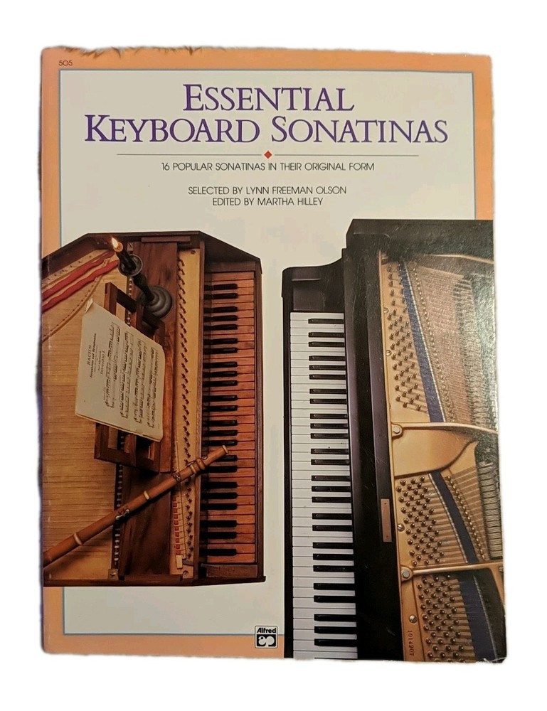 Essential Keyboard Sonatinas 16 Popular Sonatinas Original Form Piano Solo Book
