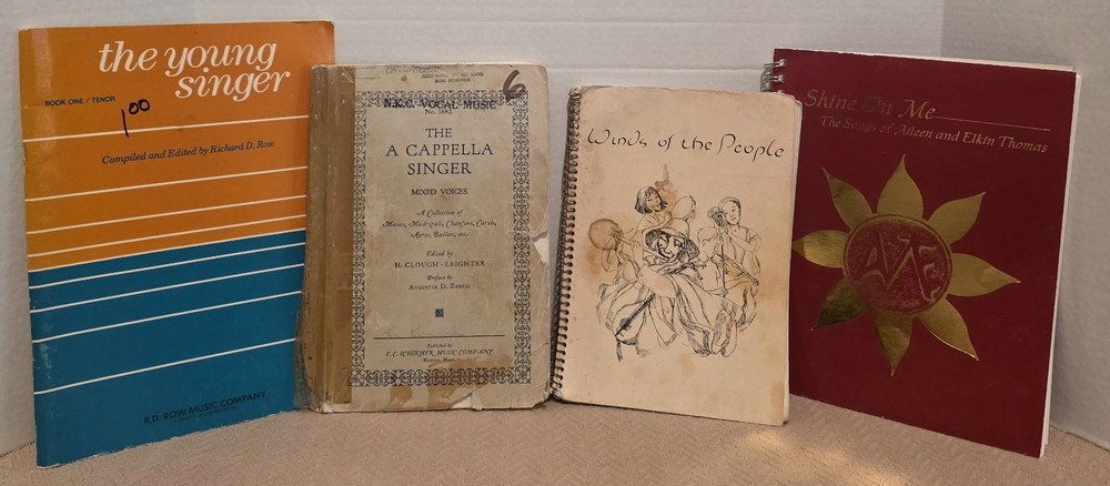 Lot of 4 Various Vintage Songbooks