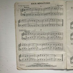 The Technic Treasury Vol A 1963 Young Pianist&rsquo;s Library Sheet Music G