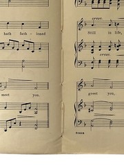1908 Sheet Music Book MODERN SONG FAVORITES Household Series No. 41 Low Voice