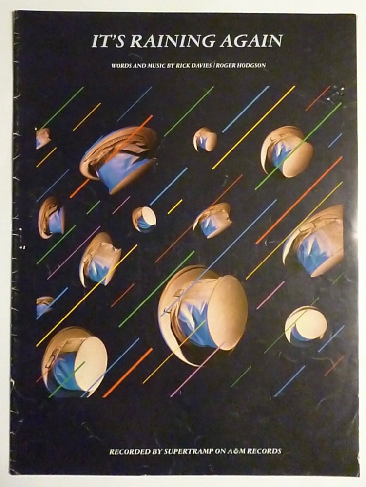 IT&rsquo;S RAINING AGAIN Sheet Music SUPERTRAMP 1982