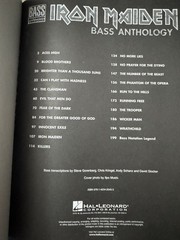 Iron Maiden, Bass Anthology Recorded Versions, Spiral Songbook
