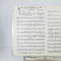 I&rsquo;m Just Beginning To Care Sheet Music FOX-TROT Simons Guitar 1936