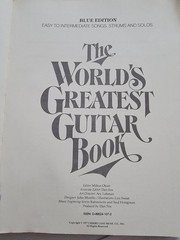 Worlds Greatest Guitar Book Cherry Lane Music 1977 Easy To Intermediate Songs