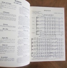 REQUIEM by Gabriel Faure VOCAL SCORE FitzSimons SC