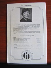 Love Is A Song – 1976 sheet music gospel -3 Part vocal, piano, string bass