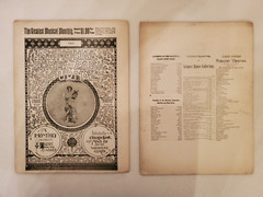 Vintage Sheet Music ~ Stephen C Foster: Old Kentucky Home & Massa&rsquo;s Cold Ground