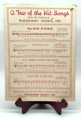 You Belong To Me Sheet Music Jo Stafford Pee Wee King Redd Stewart Chilton Price