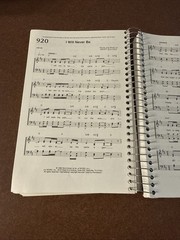 Hosanna! Music Praise Worship Songbook 11 Choruses Hymns 1997 Spiral Bound