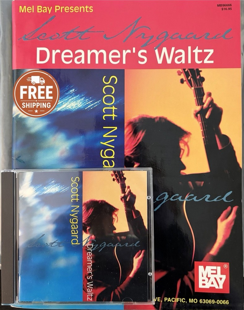 Scott Nygaard Dreamer’s Waltz Guitar TAB Songbook + CD Flatpicking Bluegrass