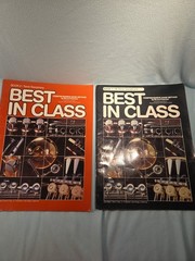 BEST IN CLASS TENOR SAXOPHONE BOOK 1 & 2 Comprehensive Band Method Bruce Pearson