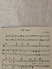 Beatles Michelle Sheet Music by Lennon & McCartney – Maclean Music 1965