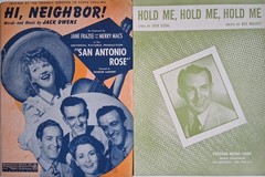 Lot of 40 Vintage 1940s Sheet Music Pieces All G or VG Pkg 1