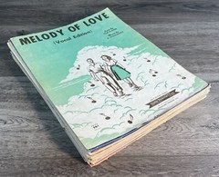 Lot of 75 VINTAGE SONGS & PIANO SOLO Sheet Music 1920s-1950s