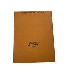 1965 Reflections at the Piano Music Book Sacred Melodies Christian Peggy Tolson