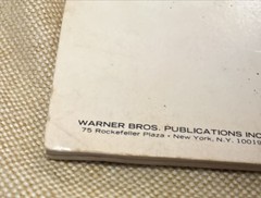 Vintage Bb Book 52 FUN Bb Trumpet Clarinet Sax Hits Warner 70s Sheet Music