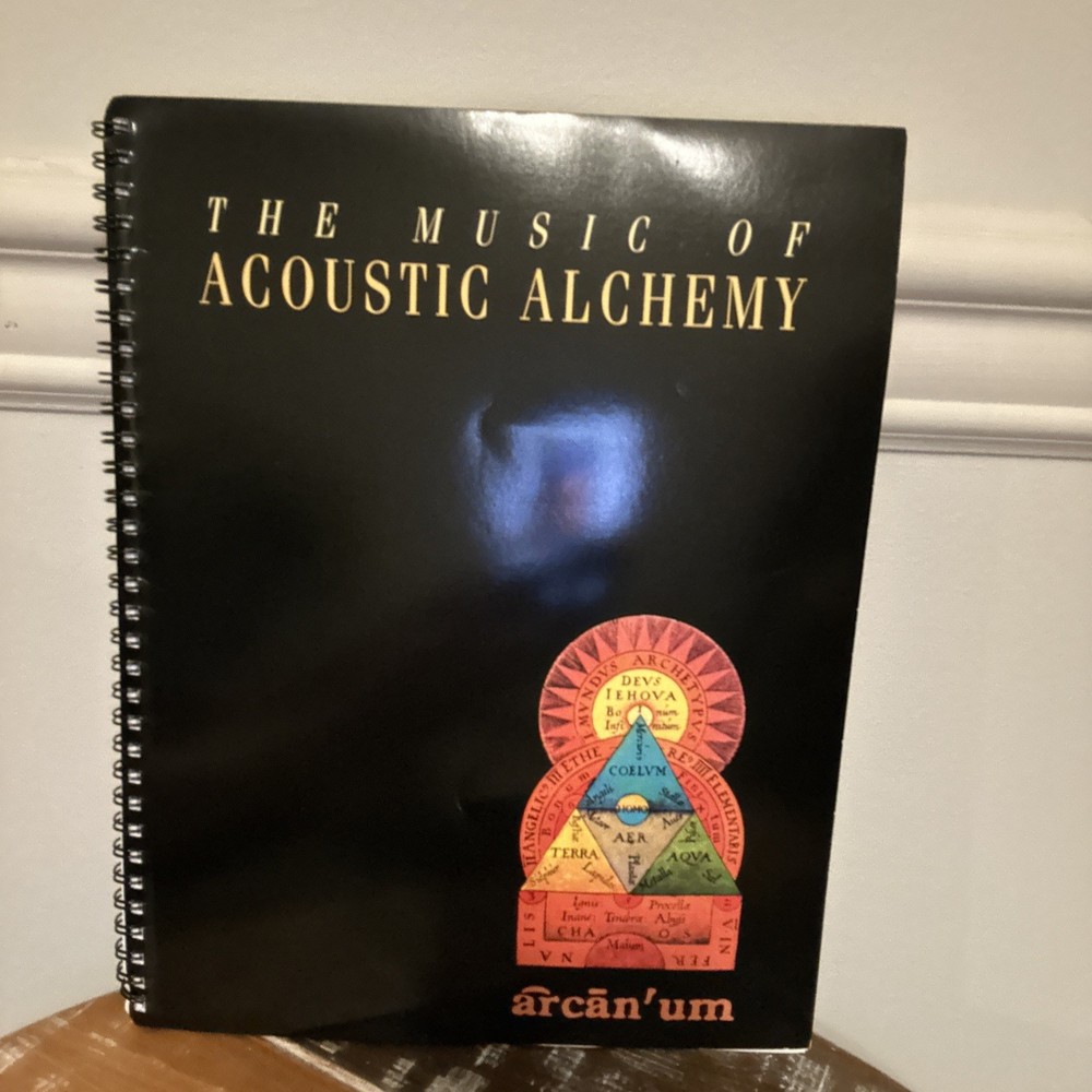 NEW Acoustic Alchemy ARCANUM Guitar Tablature Songbook – Rare Out of Print