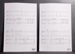 Resurrection Resurrection Song SATB Choral Sheet Music Lot of 12 Word Music Gait