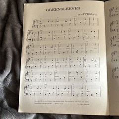 1961 WHAT CHILD IS THIS Greensleeves, Piano, Vocal, Organ, Sheet Music (SM 1-119