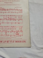1904 ragtime Antique sheet music GO ON AND COAX ME by Harry VonTilzer