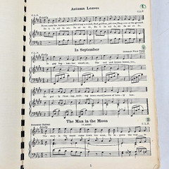 Silver Book Of Songs Accompaniment Piano Vocal Choir Songbook Music 1935 Vintage