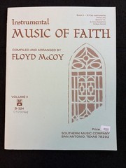 Floyd McCoy Music of Faith Vol II Sacred Instrumental Ensemble Sheet Music